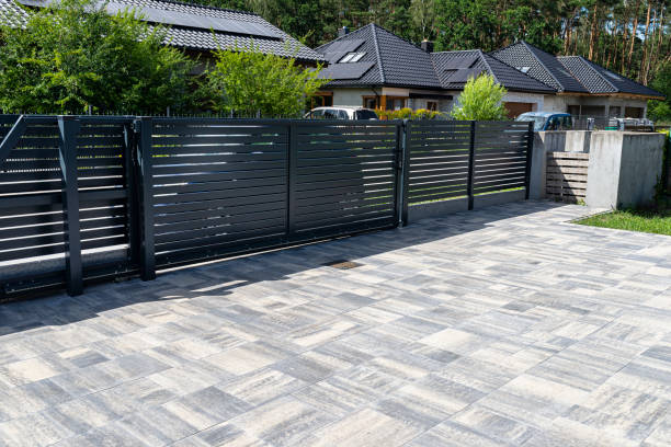 Permeable Paver Driveway in Madison, NC